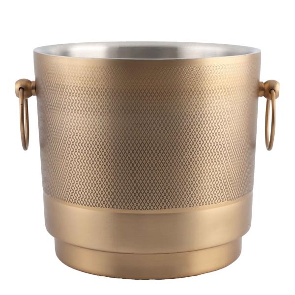Sontell vinkjøler 4,5L gull