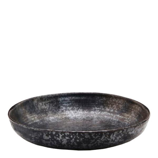 Pion skål 19 cm svart/brun