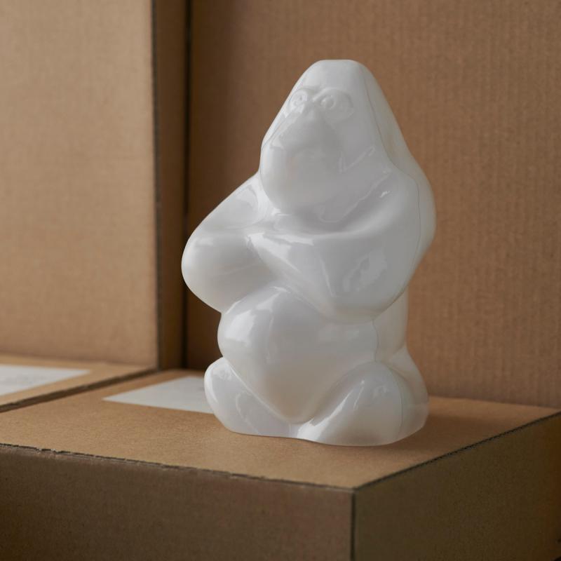 Gabba gabba hey 12 cm cloudy white