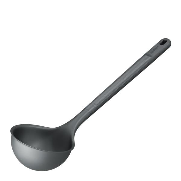 Øse large 31,5 cm grå