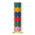 Joyful espressokopp 6 stk 6,5 cl multi