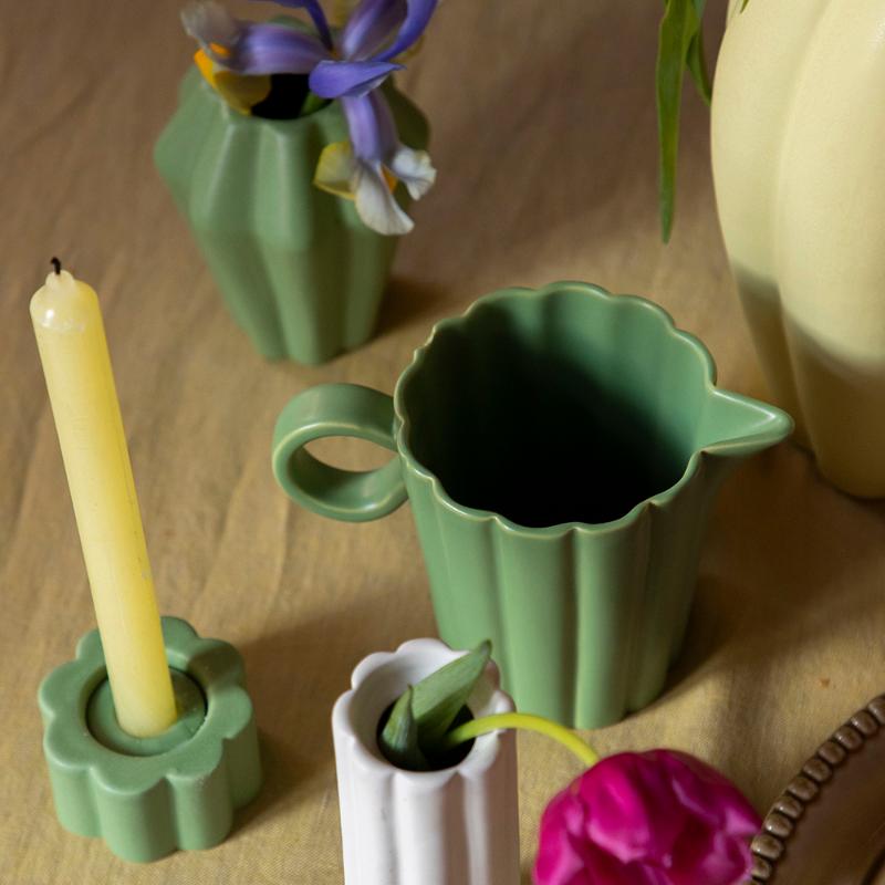 Birgit vase 5 cm olive