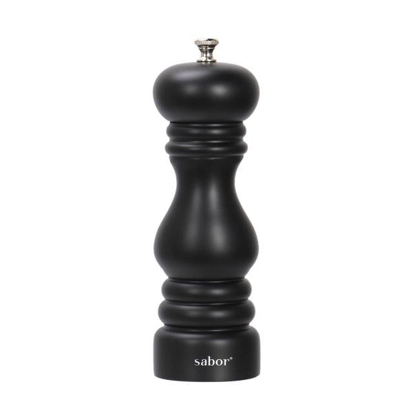 Saltkvern 20 cm matt svart