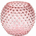 Hobnail vase 18 cm rosaline