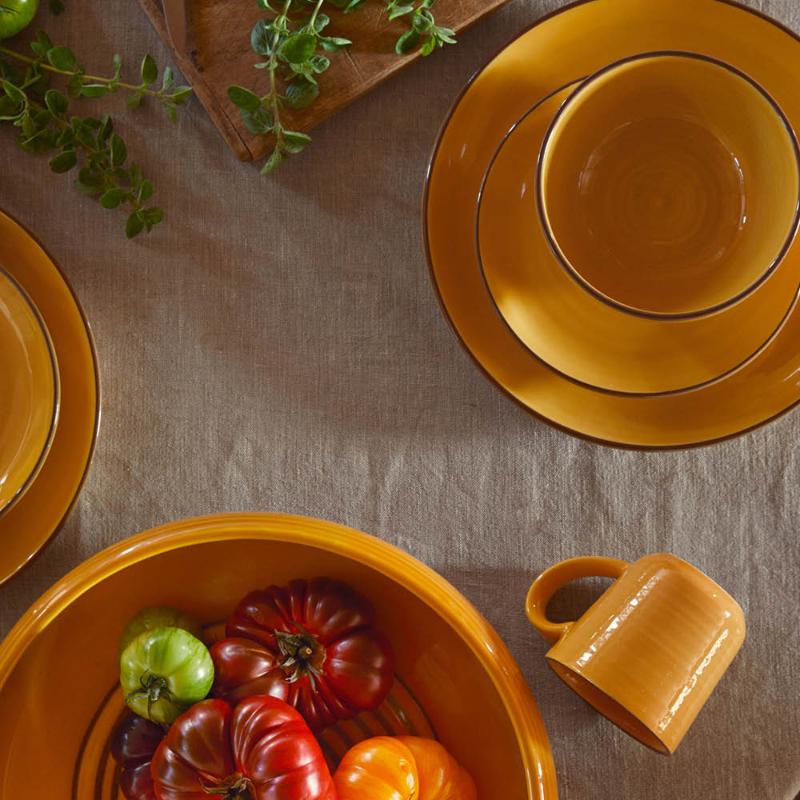 Colore skål 19 cm saffron yellow