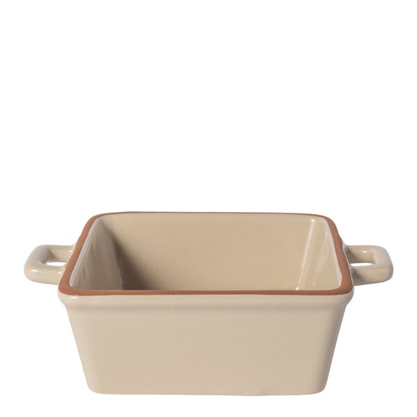 Classic ildfast form 13x10 cm beige