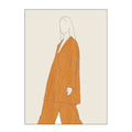 The Poster Club x Chloe Purpero Johnson poster 50x70 cm comfy suit