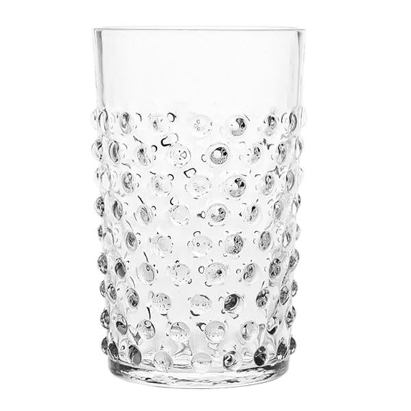 Hobnail glass 20 cl clear