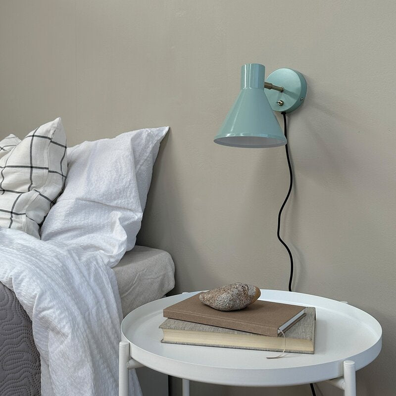 Sleep vegglampe 17 cm mint
