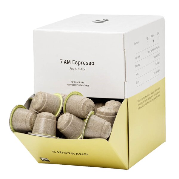 7 AM Espresso kaffekapsler 100 stk
