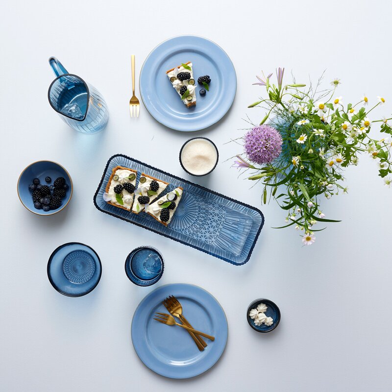 Kusintha kaffeglass 38 cl 4 stk blå