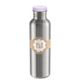 Stålflaske 750 ml lys lilla