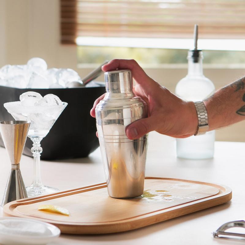 Shaker i tre deler rustfri