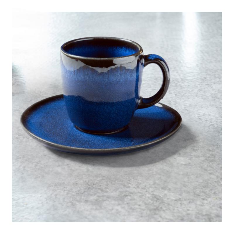 Lave Bleu skål t/kopp 15 cm