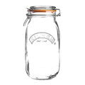 Bygel oppbevaringsglass 1,5L hengslet lokk