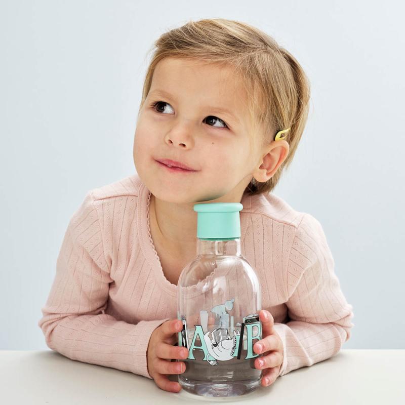 Moomin ABC DRINK-IT vannflaske 0,5L turqouise