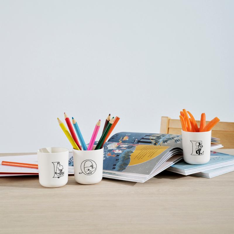 Moomin ABC krus O 20 cl hvit