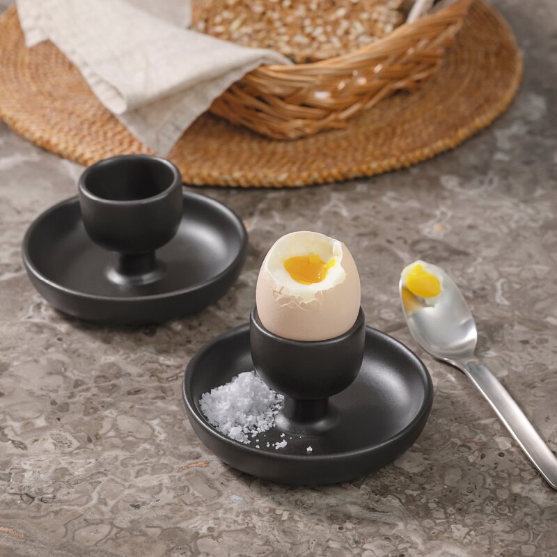 Nordic Kitchen eggeglass 2 stk svart