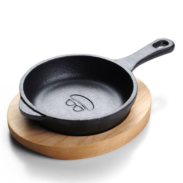 Minipanne støpejern 10 cm