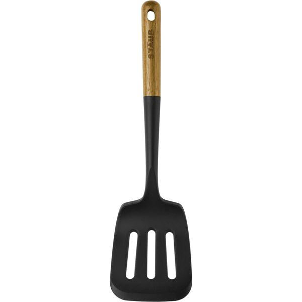 Gadgets stekespade 31 cm silikon/akasie