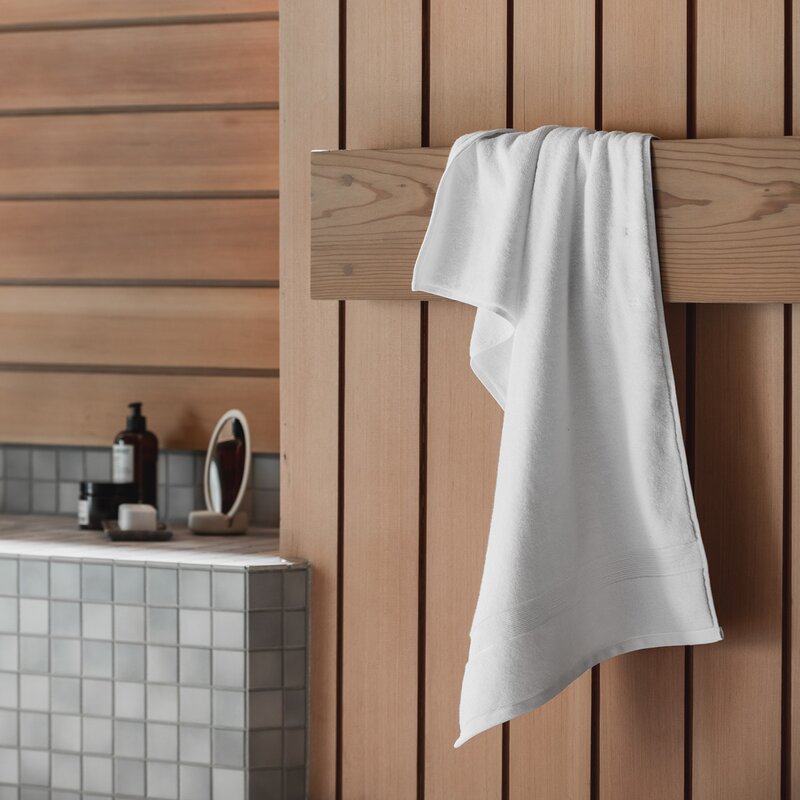 Spa håndkle 50x90 cm hvit