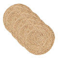 Circle bordbrikke 38 cm 4 stk natur