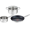 Cook Eat grytesett 4 stk stål