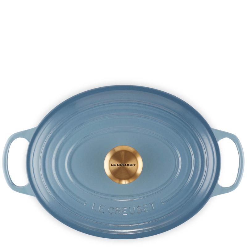 Signature oval gryte 4,1L chambray/gull