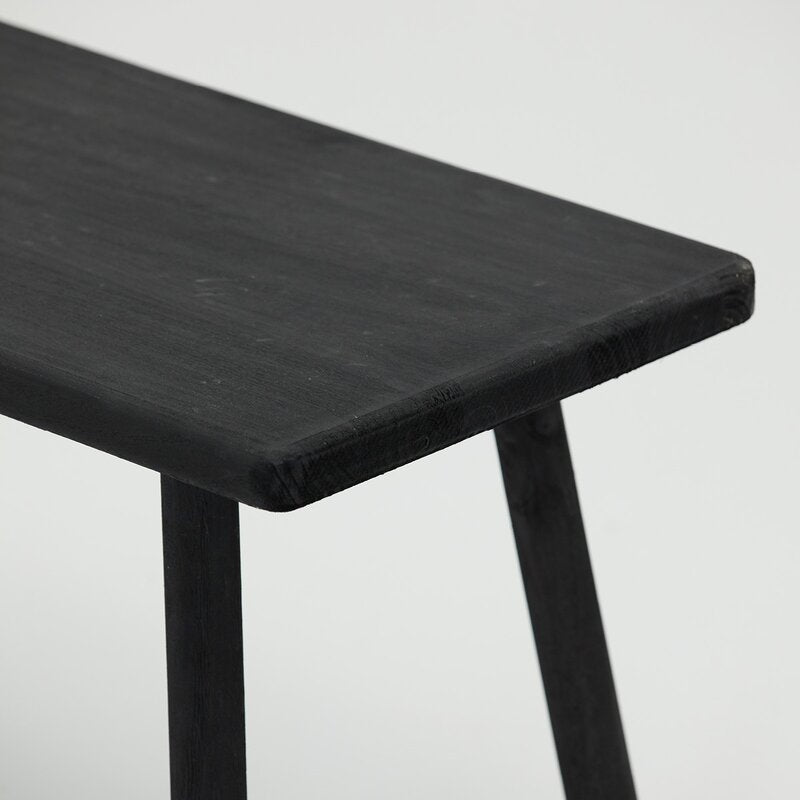 Nadi benk 120x38x43 cm svart