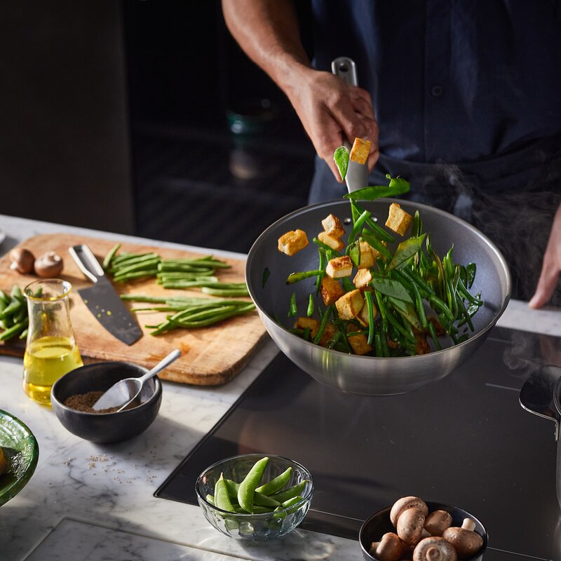 All Steel wok 28 cm