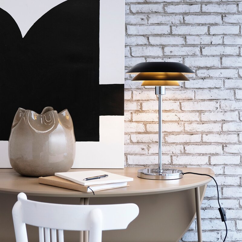 DL31 bordlampe 50 cm svart