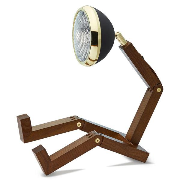 Lampe 39 cm matt svart