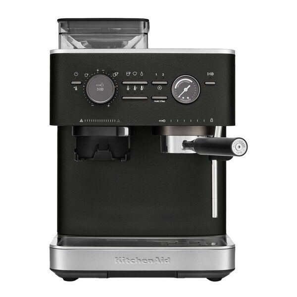 Espressomaskin m/kaffekvern halvautomatisk 5KES6551 cast iron black