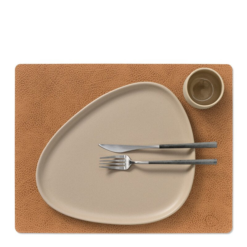Square Hippo spisebrikke  L 35x45 cm natur