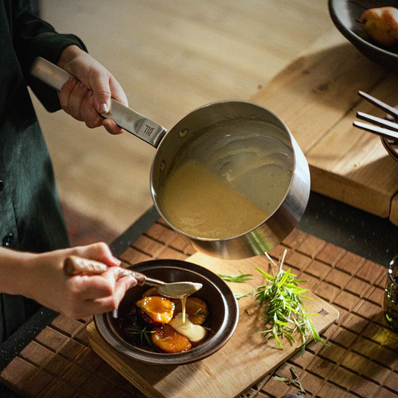 Norden kasserolle 1,8L rustfritt stål