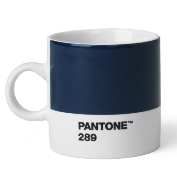 PANTONE espressokopp med hank 12 cl mørk blå