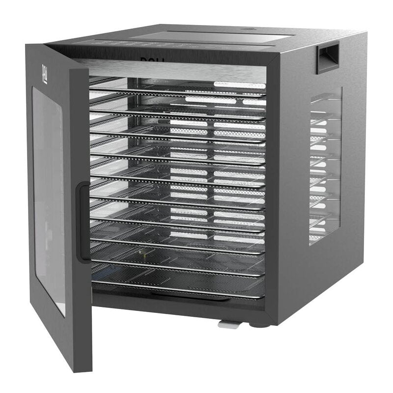 Dehydrator med 10 hyller DH10 svart