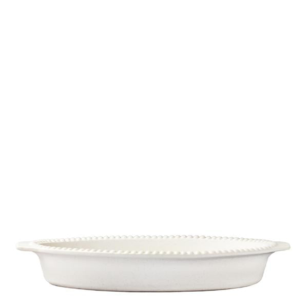 DARIA ovnsform 35 cm cotton white