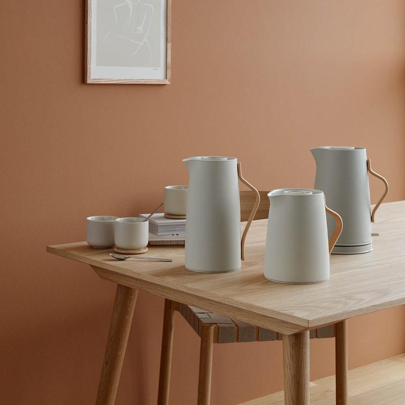 Emma termokanne te 1L soft sand