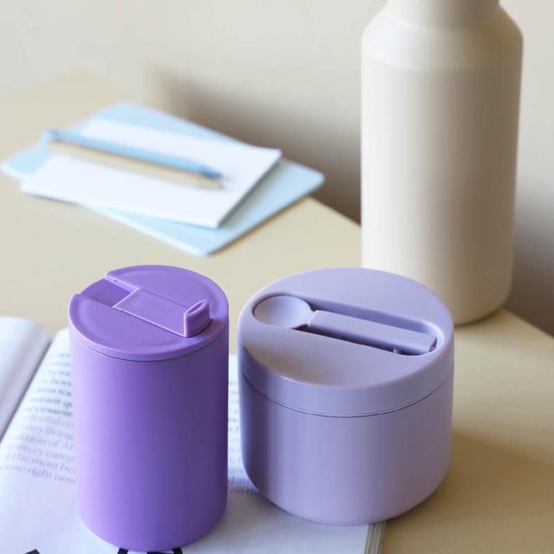 Travel mattermos 0,33L lavendel