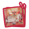 Jennys grytelapp katt 18x18 cm