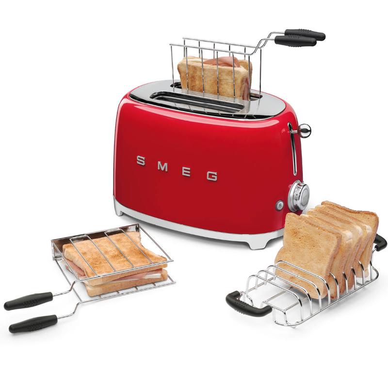 Brødrister TSF01 2 skiver rød