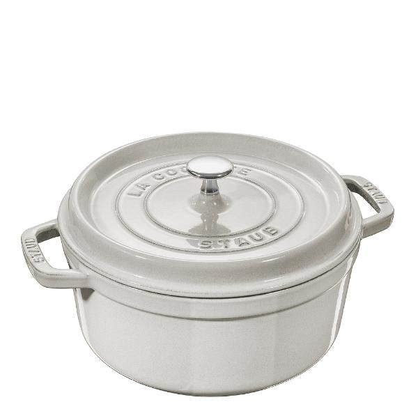 La Cocotte rund gryte 26 cm 5,2L hvit