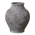 Anna vase 28 cm antikk grå