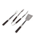 Kuro BBQ sett 3 deler brun/rustfri