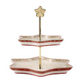 Winter Bakery delight fat m/stett 2 etasje 25,5 cm holly