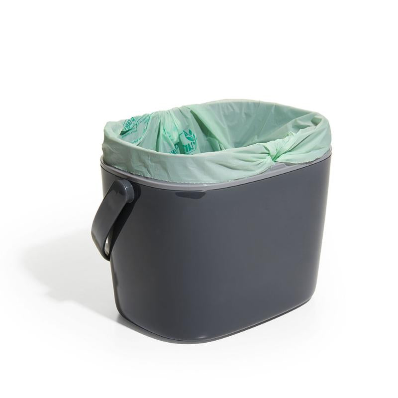Kompostbeholder 6,6L grå