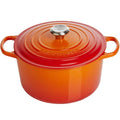 Signature støpejernsgryte rund 24 cm 5L volcanic