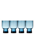 Sorrento vannglass 30 cl 4 stk blå