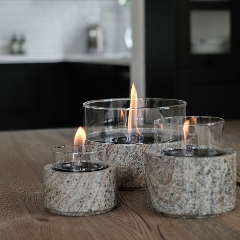 Slate bordlykt 10 0,15L stone